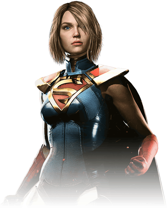 Supergirl V 2 Injustice 2 Render - Injustice 2 Supergirl Super Move (637x840)