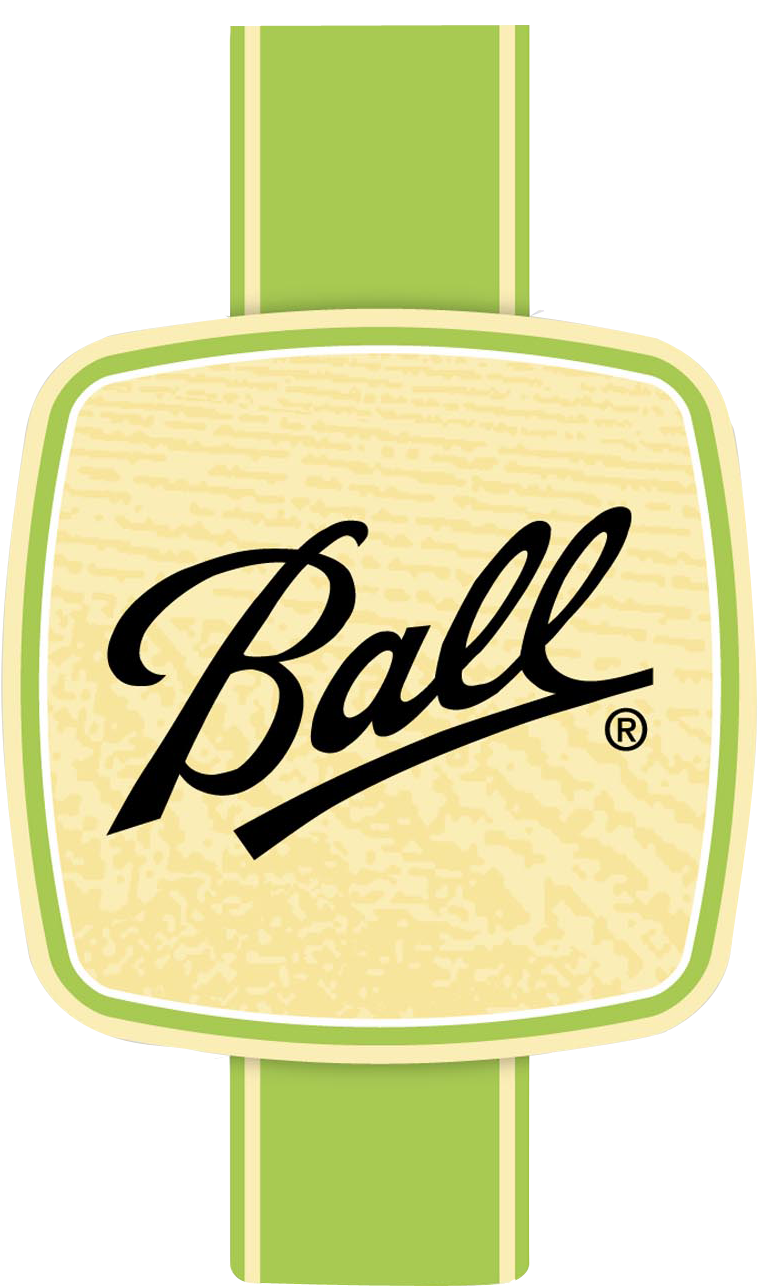 Full Color Ribbon Logo - Ball Mason Jar Logo (840x1320)