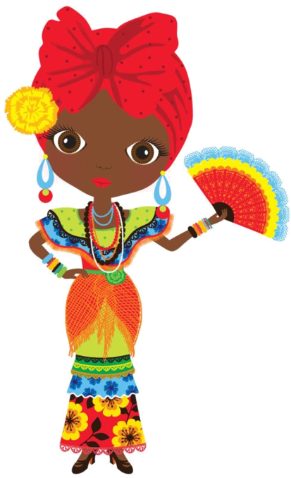 Personnages, Illustration, Individu, Personne, Gens - Cuba Clipart (457x800)