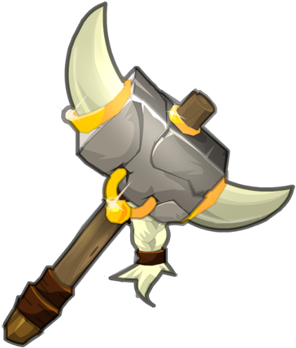 Thunderbuff Hammer - Dofus Weapons (500x500)