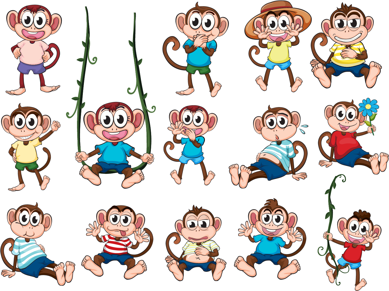 Ape Monkey Clip Art - Kaz Creations Monkey Temporary Tattoos (2330x1597)