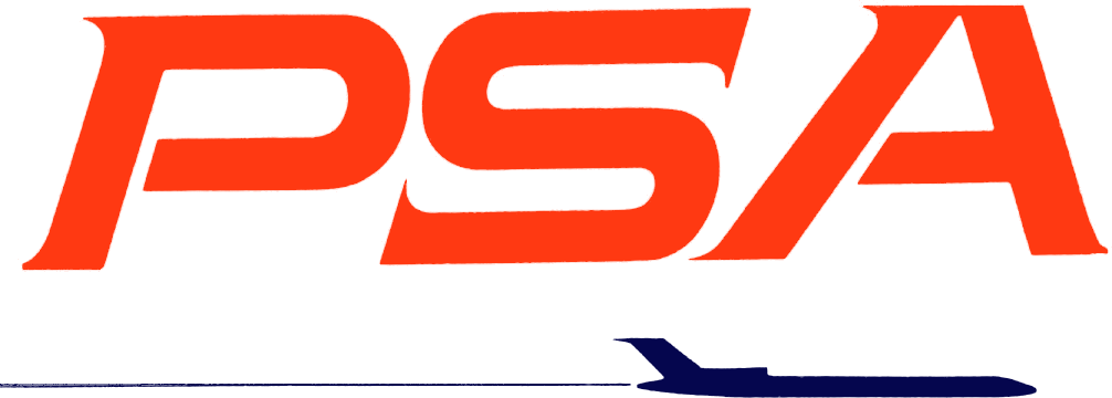 Psa Logo 70s - Pacific Southwest Airlines Logo (1006x360)