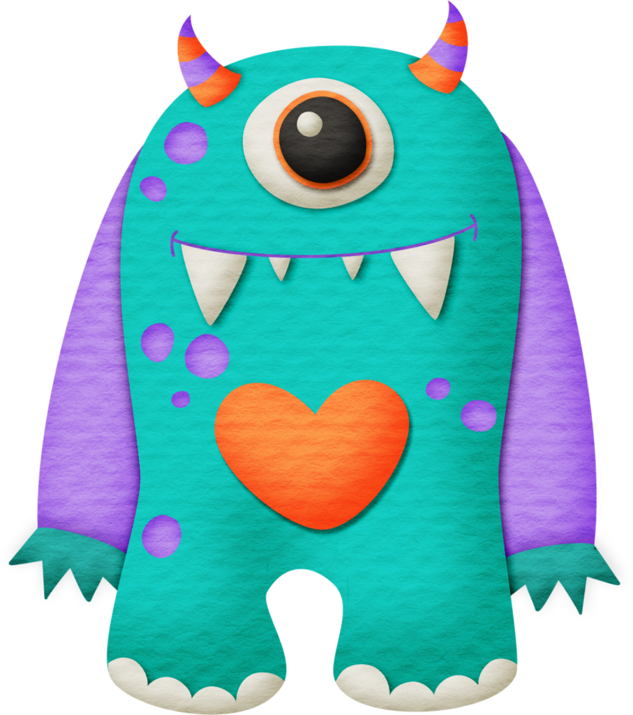 Album - Green Cartoon Monster Clipart (907x1024)