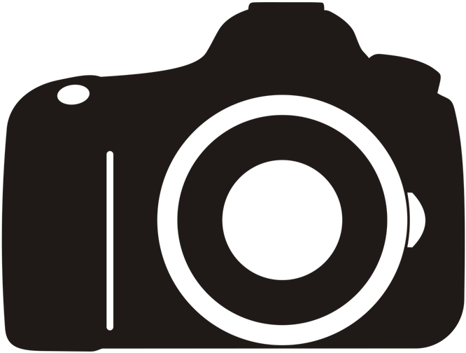 Digital Camera Clipart Pictorial Directory - Dslr Camera Icon Png (665x665)