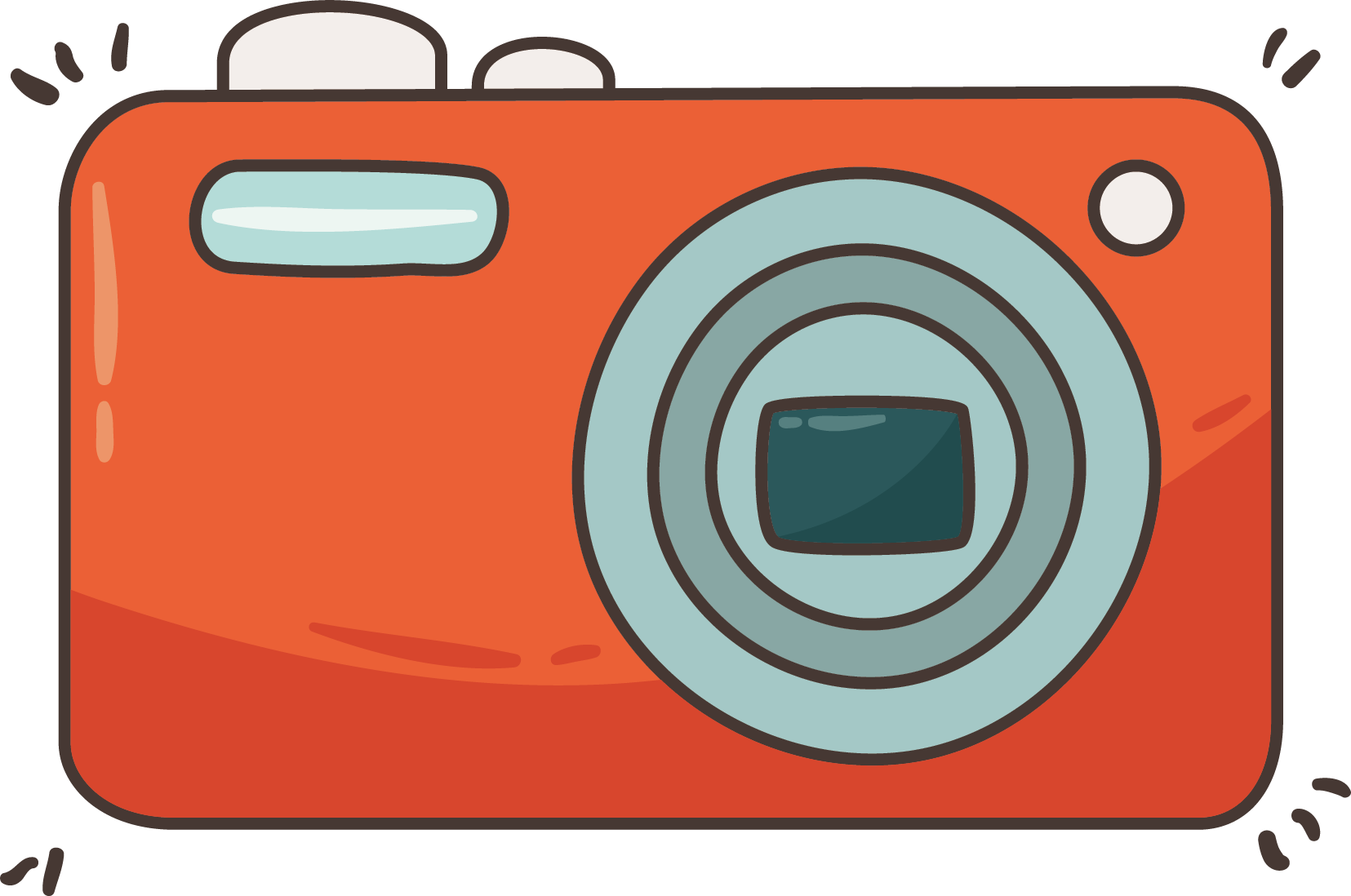 Photographic Film Digital Cameras Clip Art - Photographic Film Digital Cameras Clip Art (1655x1098)