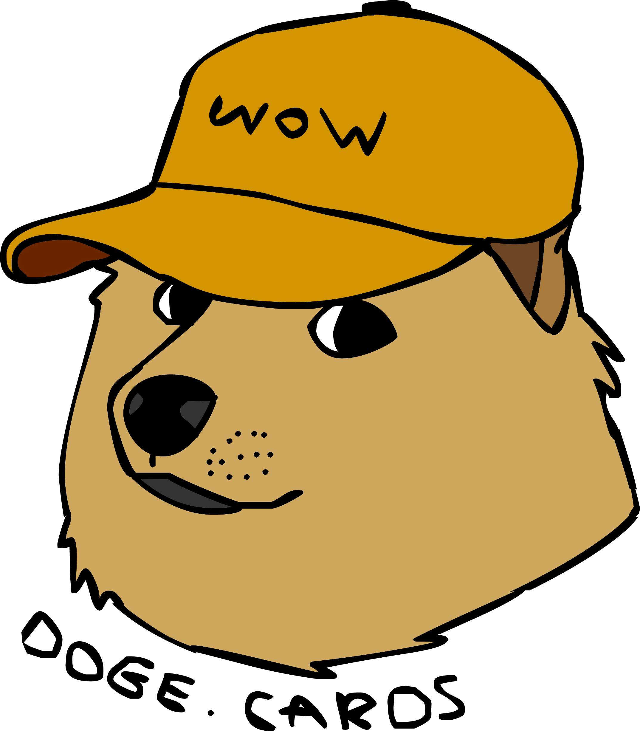 I Drew A Quick Vector Doge Mascot For Doge - Doge Vector (2173x2550)