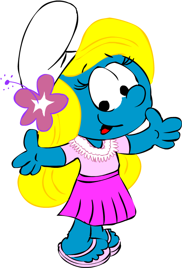 The Smurfette Vexy Brainy Smurf Clumsy Smurf - The Smurfette Vexy Brainy Smurf Clumsy Smurf (720x960)