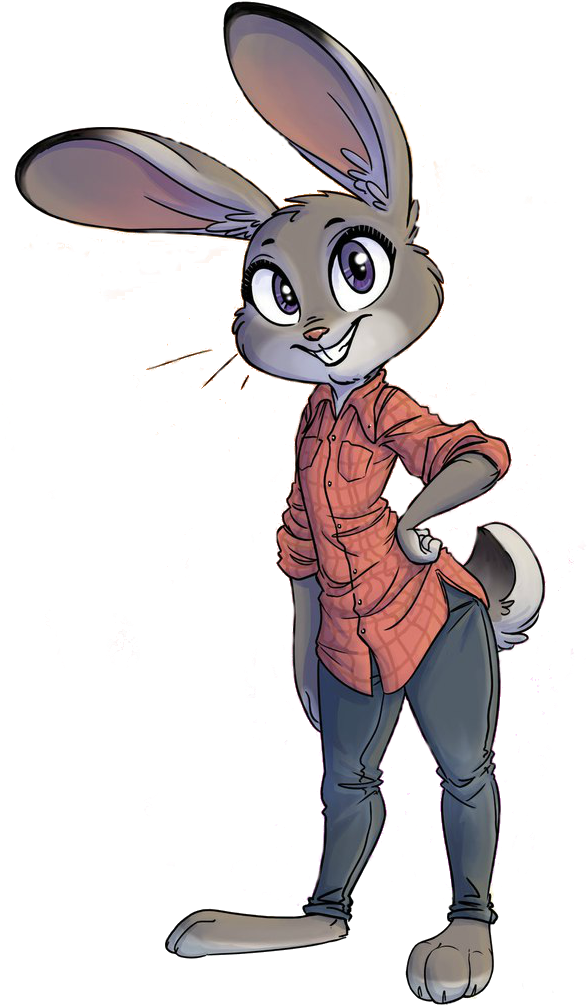 Rabbit Hare Easter Bunny Oruzhiye - Lt. Judy Hopps (691x1080)