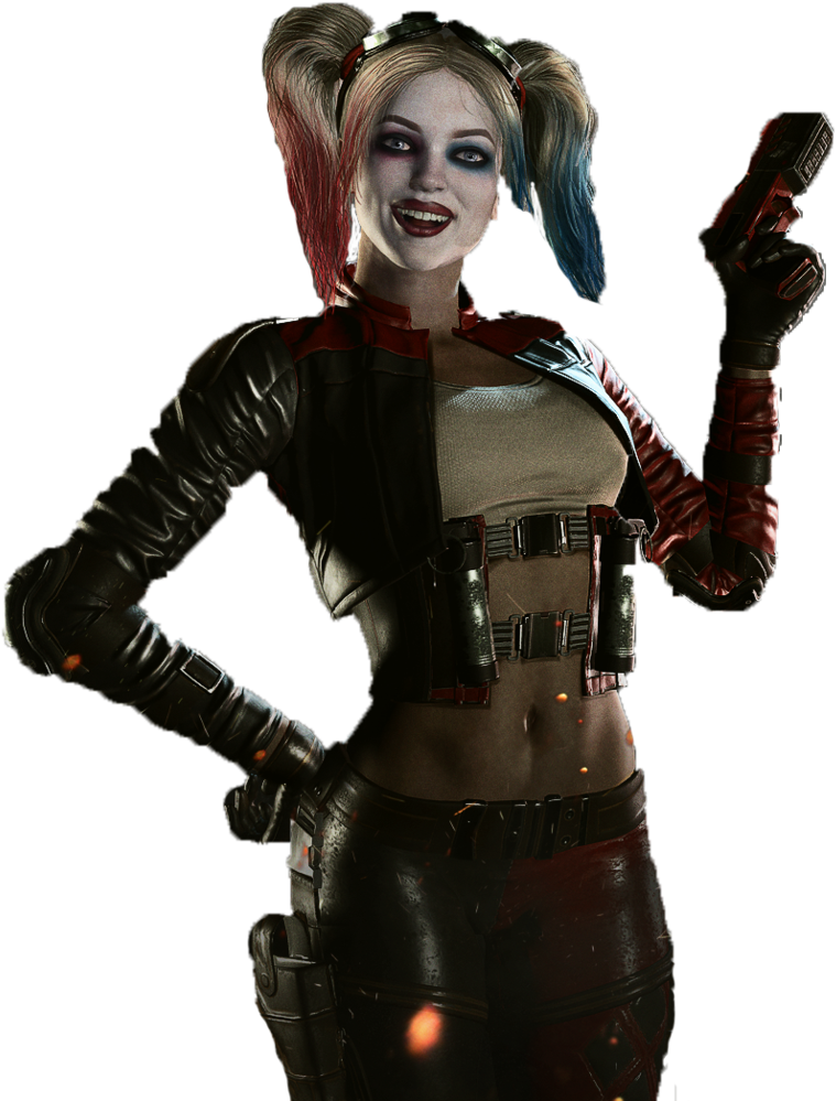 Quingmatty's Deviantart Gallery Harley Quinn Toys Injustice - Injustice 2 Harley Png (1024x1038)