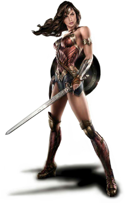 Wonder Woman Png Images - Wonder Woman Cardboard Cutout (640x680)