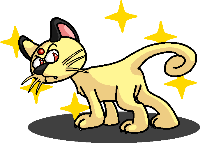 Shiny Persian Azrael By Shawarmachine - Smurf Shiny (800x600)