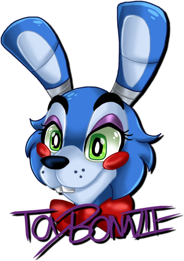Toy Bonnie Headshot By Xxnovanepsxx - Toy Bonnie Fan Art's (863x925)
