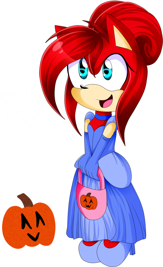 Riley The Hedgehog Or Her Sister Chloe On Sparkle The - Cartoon (800x1053)