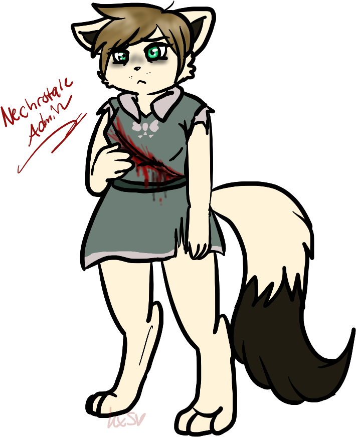 Nechrotale Admin Reference - Cartoon (900x1000)