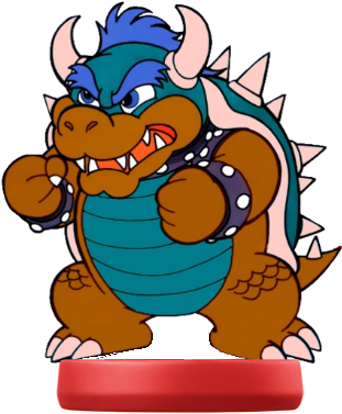 Amiibo Blue Bowser - Bowser (350x400)