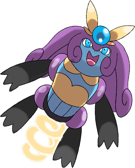 Shiny Mega Illumise Pokédex - Illumise Evolution Mega (457x571)