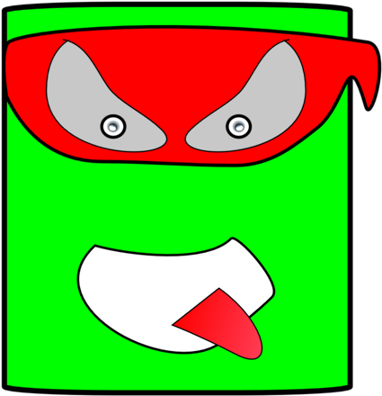 Green Canman Ninja - Icon (958x1355)