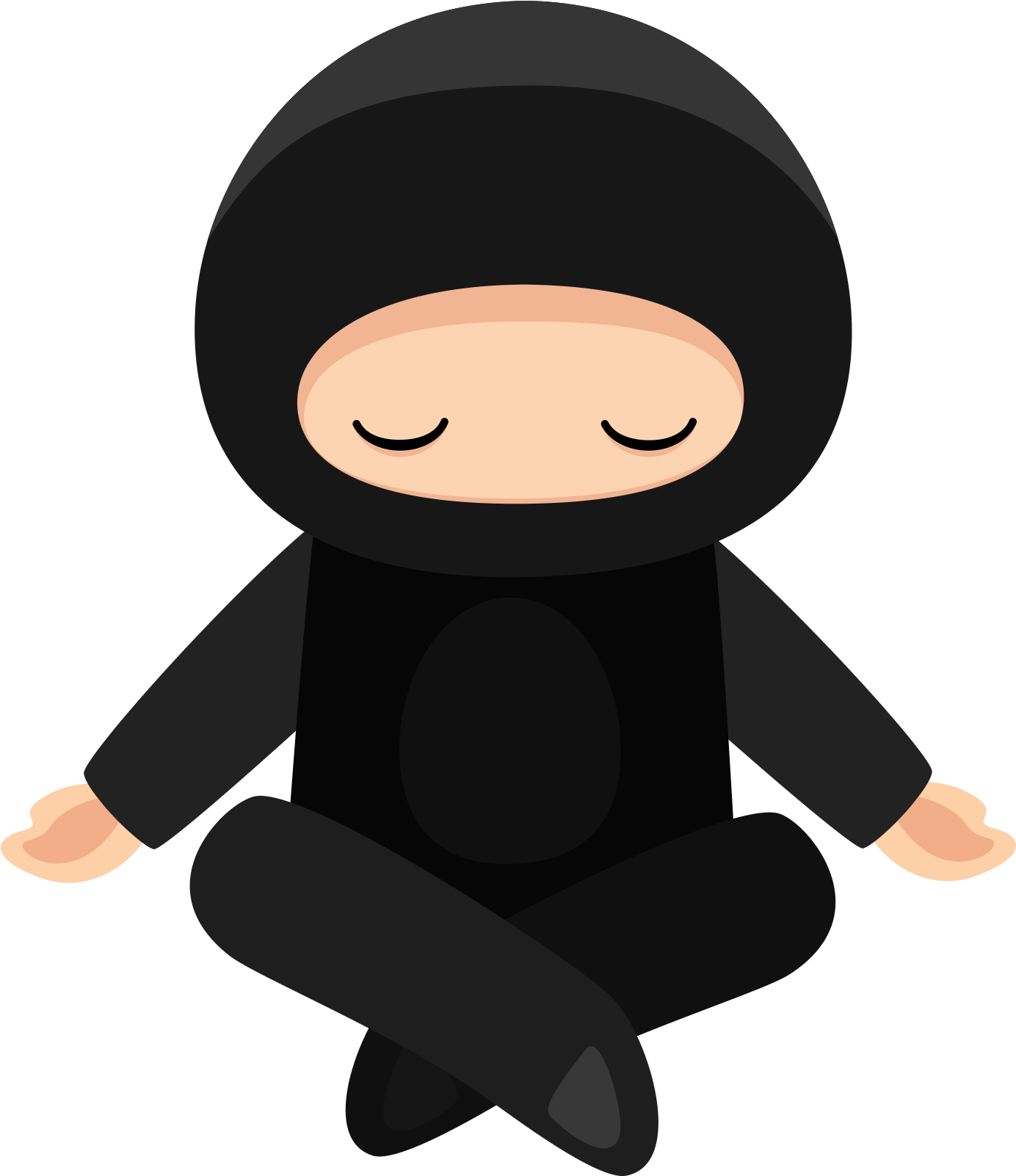 Creditninja To The Rescue - Cute Ninja Backgrounds (1392x1608)