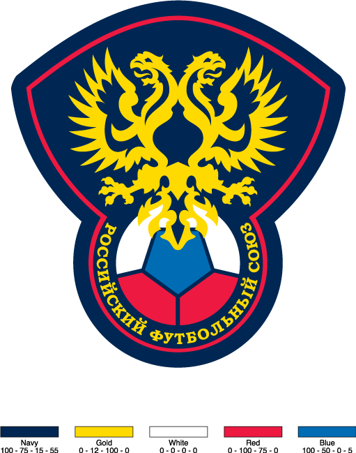 Free Vector Russian Football Union Logo - Russia Football National Team Logo (511x649)