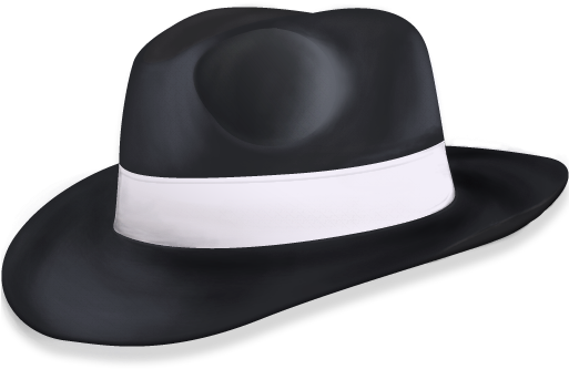 Cap Clipart Michael Jackson - القبعات الست القبعة السوداء (512x512)