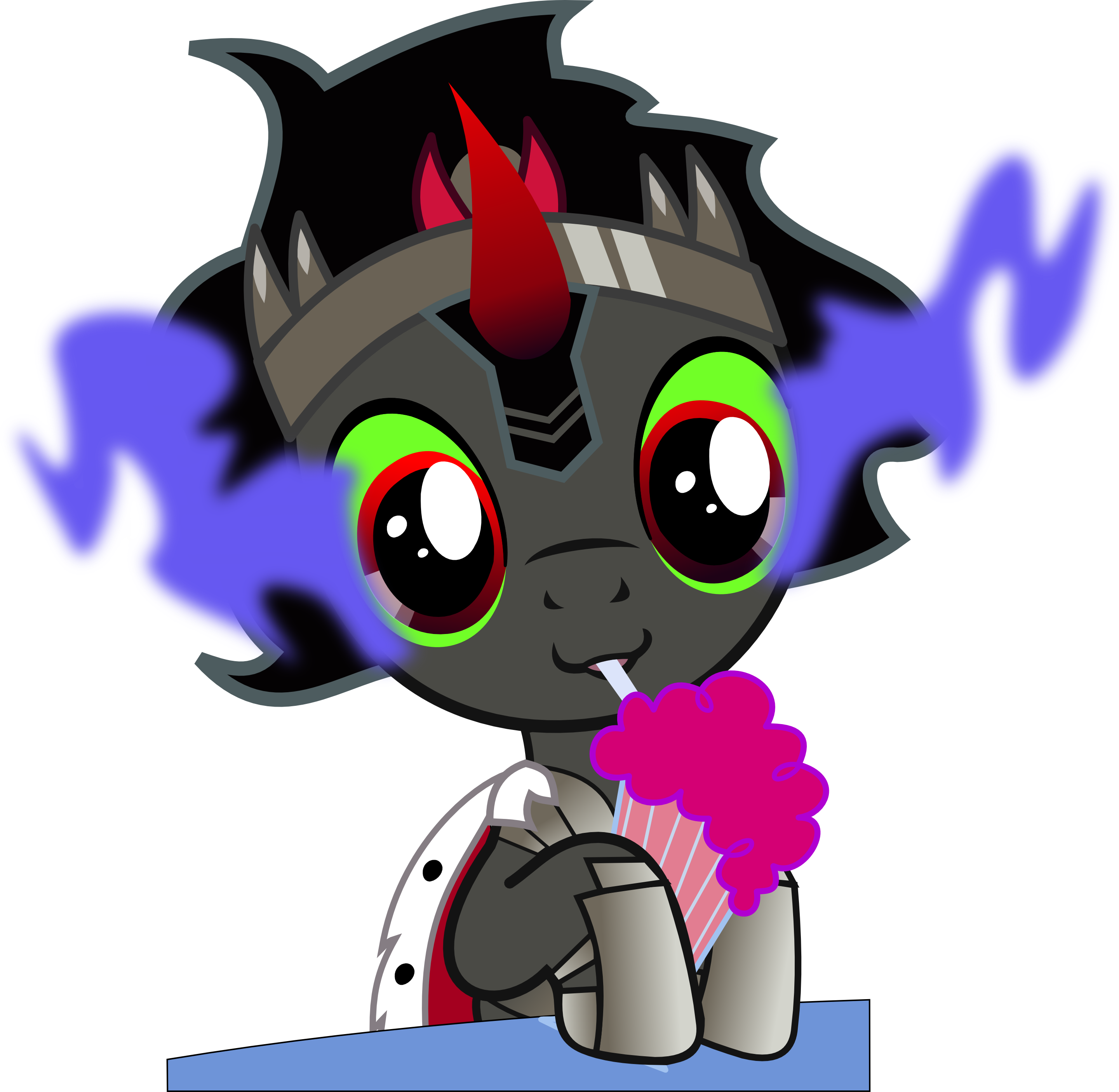 So Evul - - Rey Sombra De My Little Pony (2881x2811)