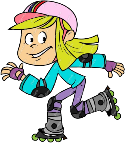 Learn To Inline Skate - Rollerblade Flashcard (480x539)