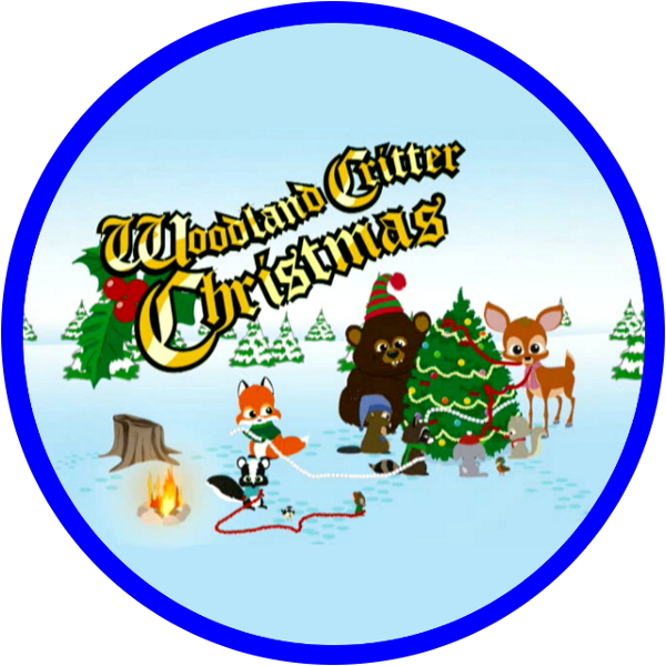Woodland Critter Christmas - Woodland Critter Christmas Gif (600x600)