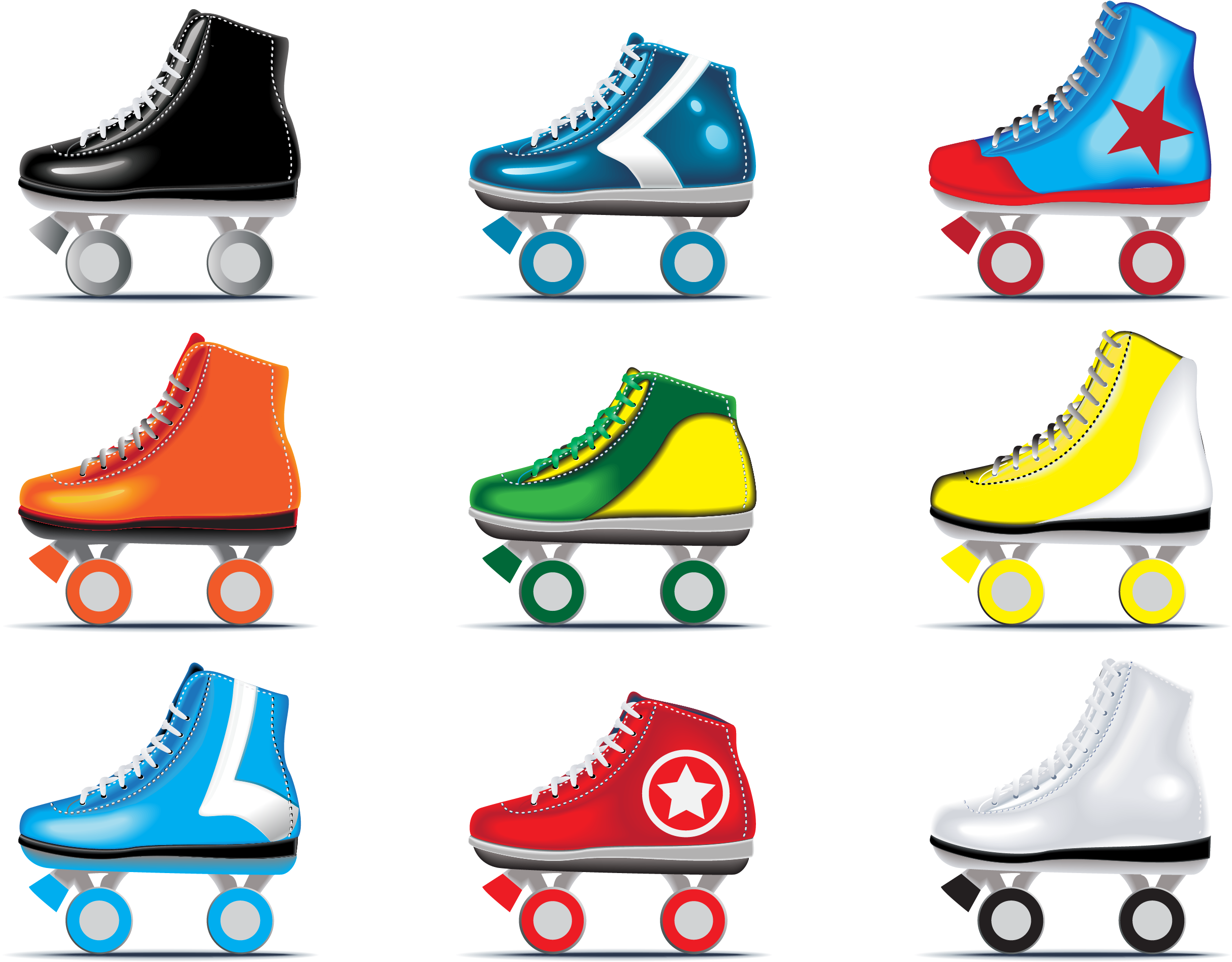 Roller Skates Euclidean Vector Shoe Ice Skating - Roller Skates Euclidean Vector Shoe Ice Skating (2424x2040)