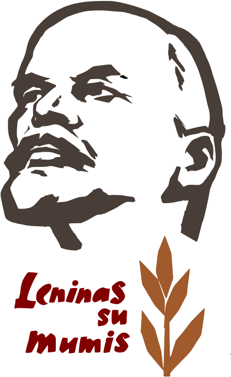 Leninas Su Mumis Clip Art Vintage - Ussr Cccp Cold War Soviet Union Propaganda Posters (491x800)
