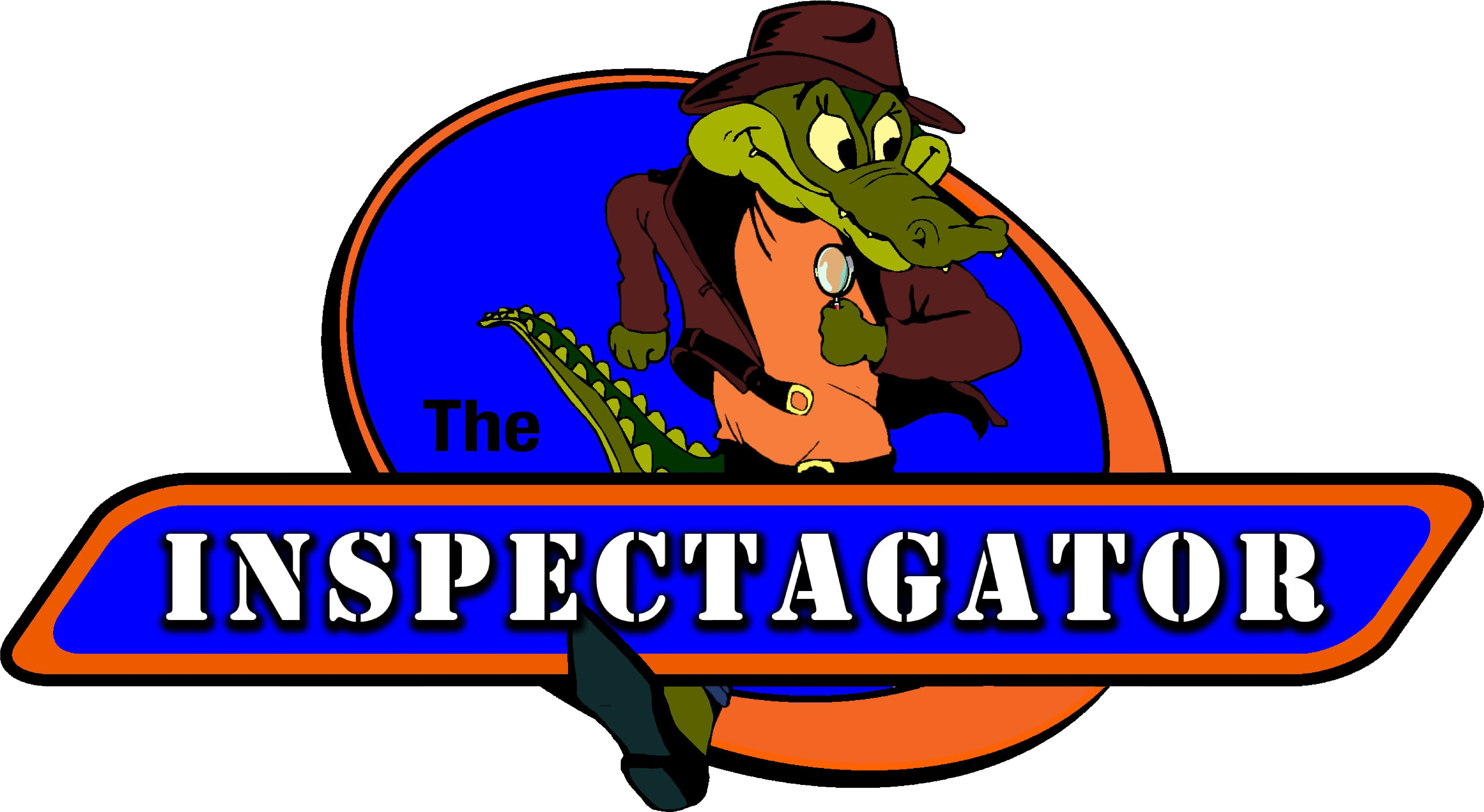 The Inspectagator Is One Of The Top Home Inspection - Cartoon (6720x3693)