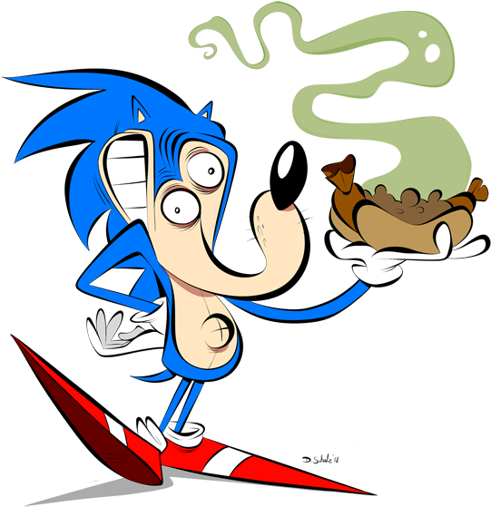 Schohnick Thai Haggishog By Themrock - Cartoon (620x742)