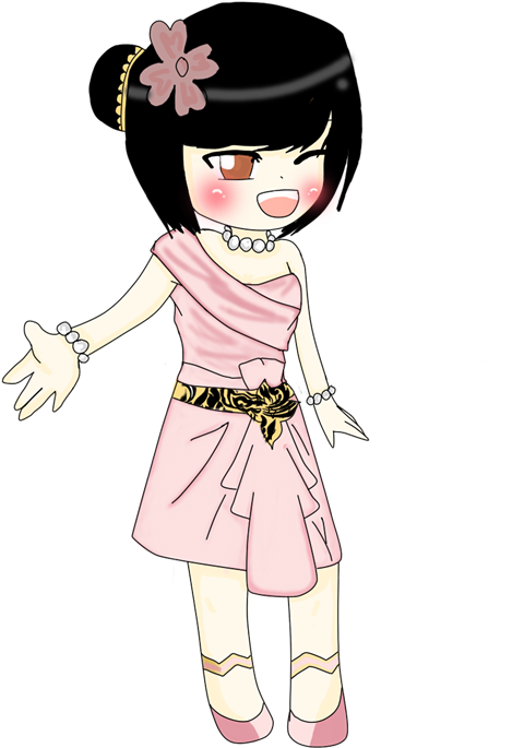 Thai Chibi 2 By Nelieflandre - Chibi (600x800)