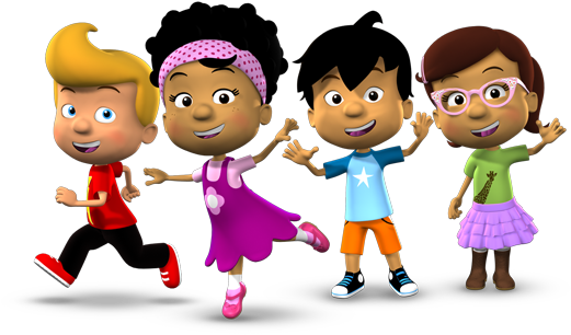 Animated Pictures Of Kids - Kids Animations (600x329)