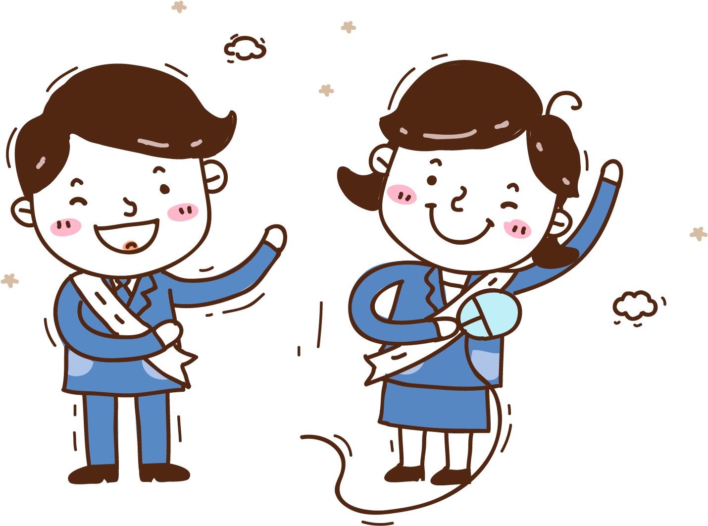 Cartoon Television Illustration - การ์ตูน เลือกตั้ง Png (1667x1667)