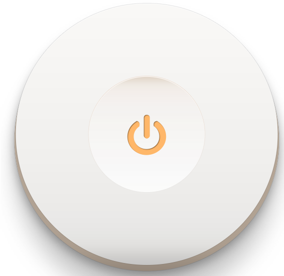 White Simple Switch Button 567*567 Transprent Png Free - White Simple Switch Button 567*567 Transprent Png Free (900x900)