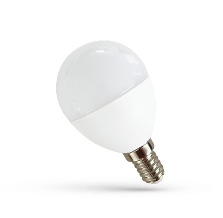 7w Led Golf Ball Bulb E14 Small Edison Screw Cap Cool - Fluorescent Lamp (800x800)