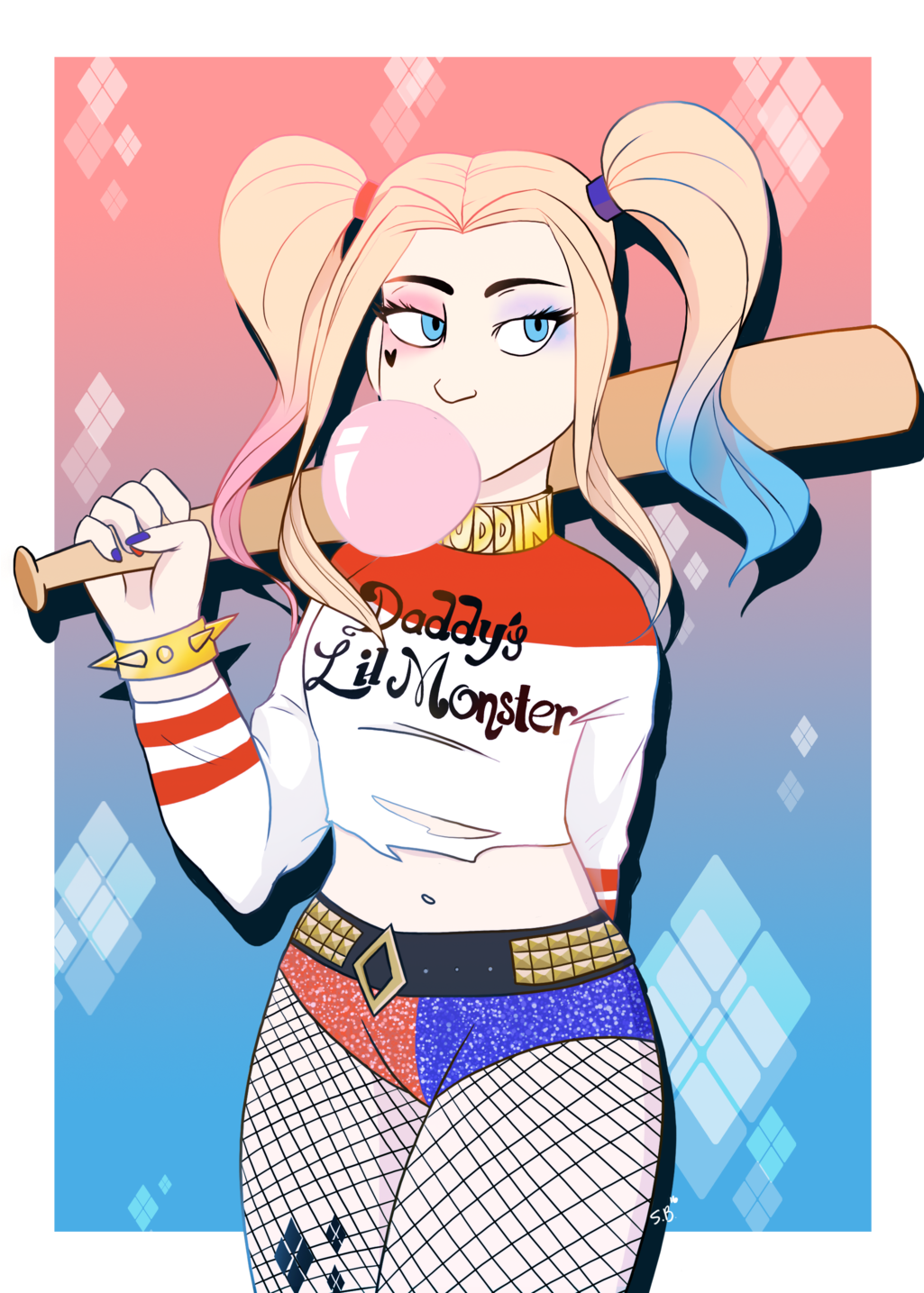 Suicide Squad Harley Quinn By Memorsomnis Suicide Squad - Suicide Squad (1024x1444)