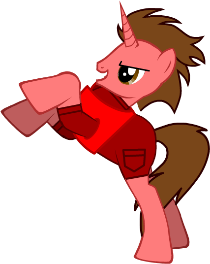 Wreck-it Ralph As A Pony By Toongirl18 - Cartoon (830x650)