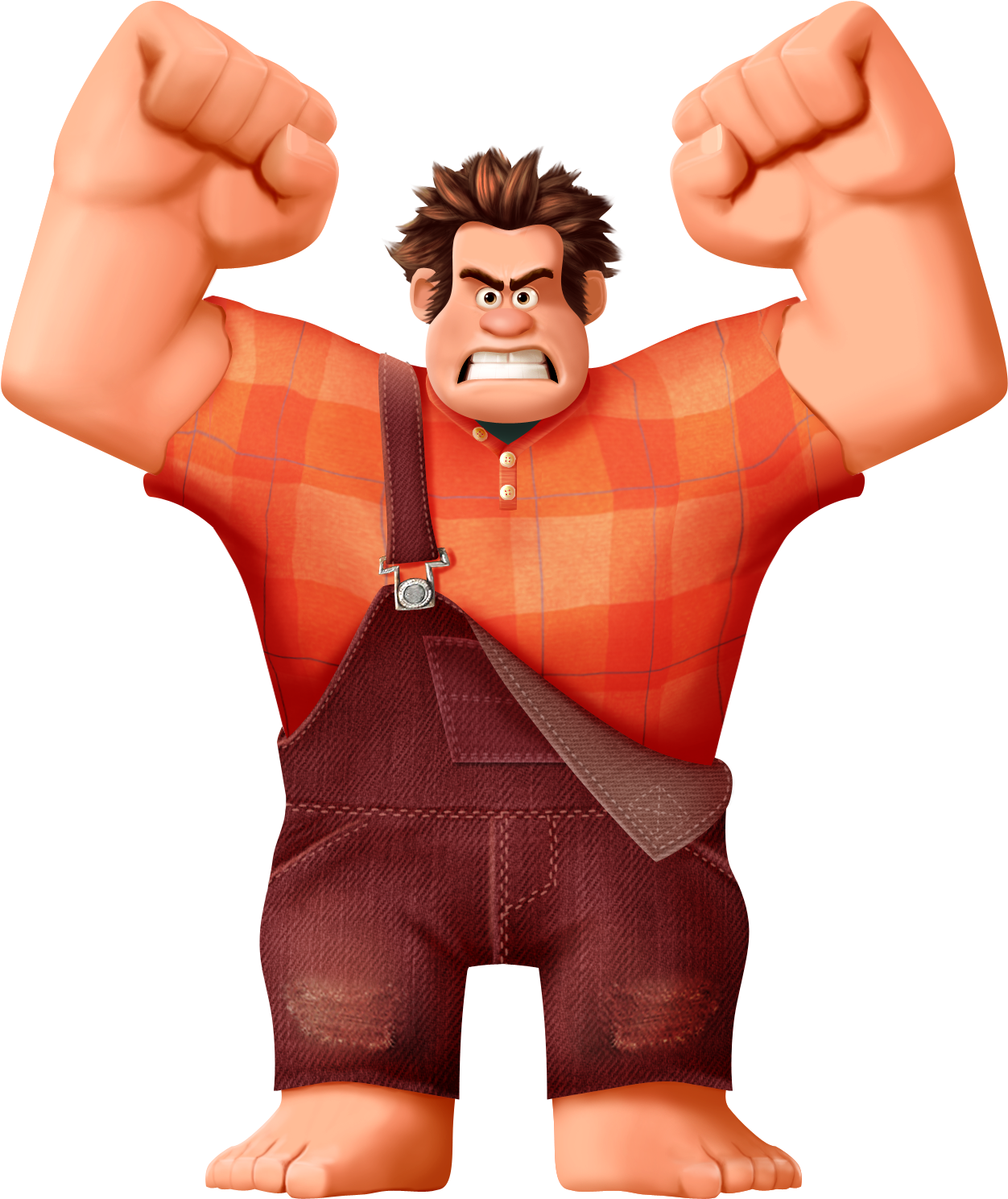 Transparent Render By Zelc-face - Wreck It Ralph And Fix It Felix (1500x1500)