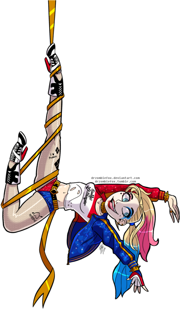 Suicide Squad Harls By Drfoxes - T-shirt (675x1183)