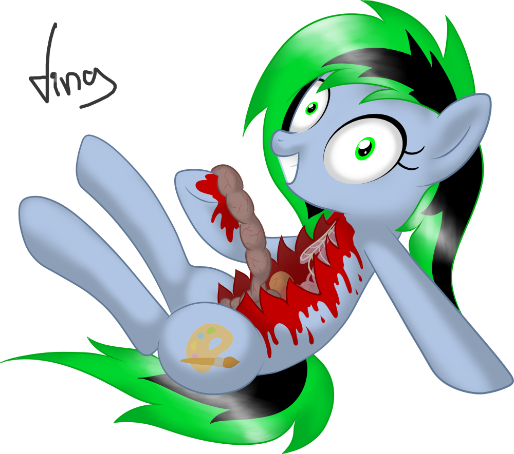 Vingamena, Gore, Grotesque, Insanity, Oc, Oc Only, - Cartoon (1000x885)