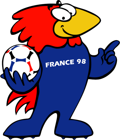 Sport Mascot On Twitter Willie A Lion Wearing Union - 1998 Fifa World Cup (498x583)