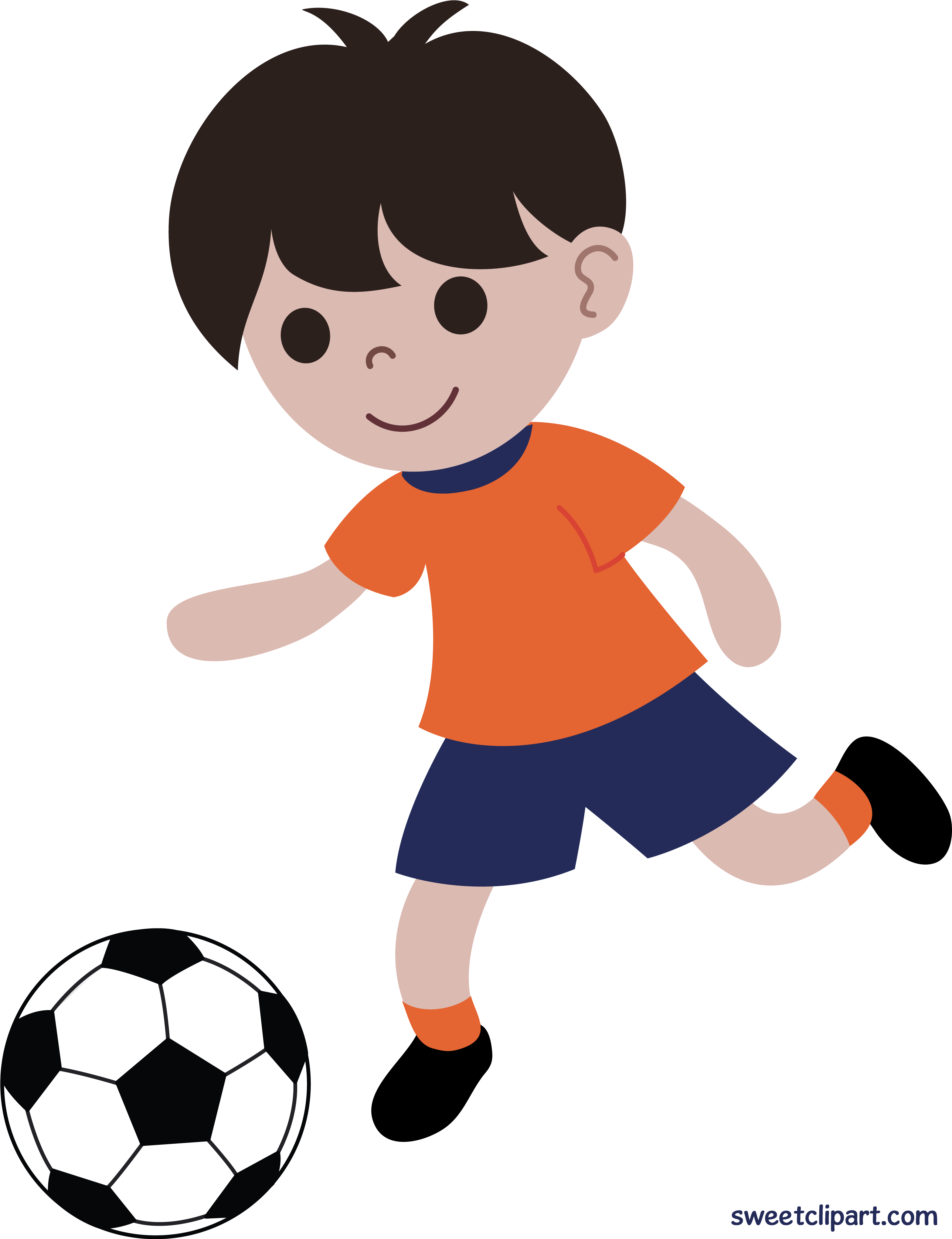 Free Soccer Clipart To Download - Soccer Clip Art (3249x4188)
