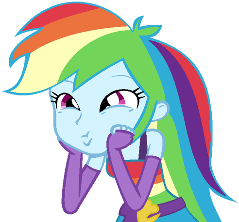 Rainbow Dash Eg So Awesome - Rainbow Dash So Awesome Face (512x512)