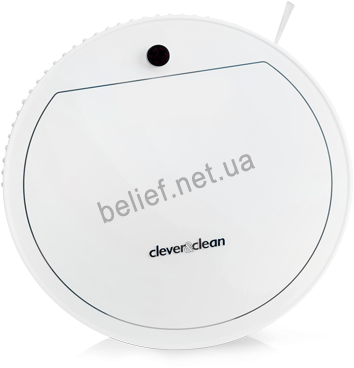 Робот-пылесос Clever&clean White - Clever&clean Zpro-series White Moon Ii Робот-пылесос (370x370)