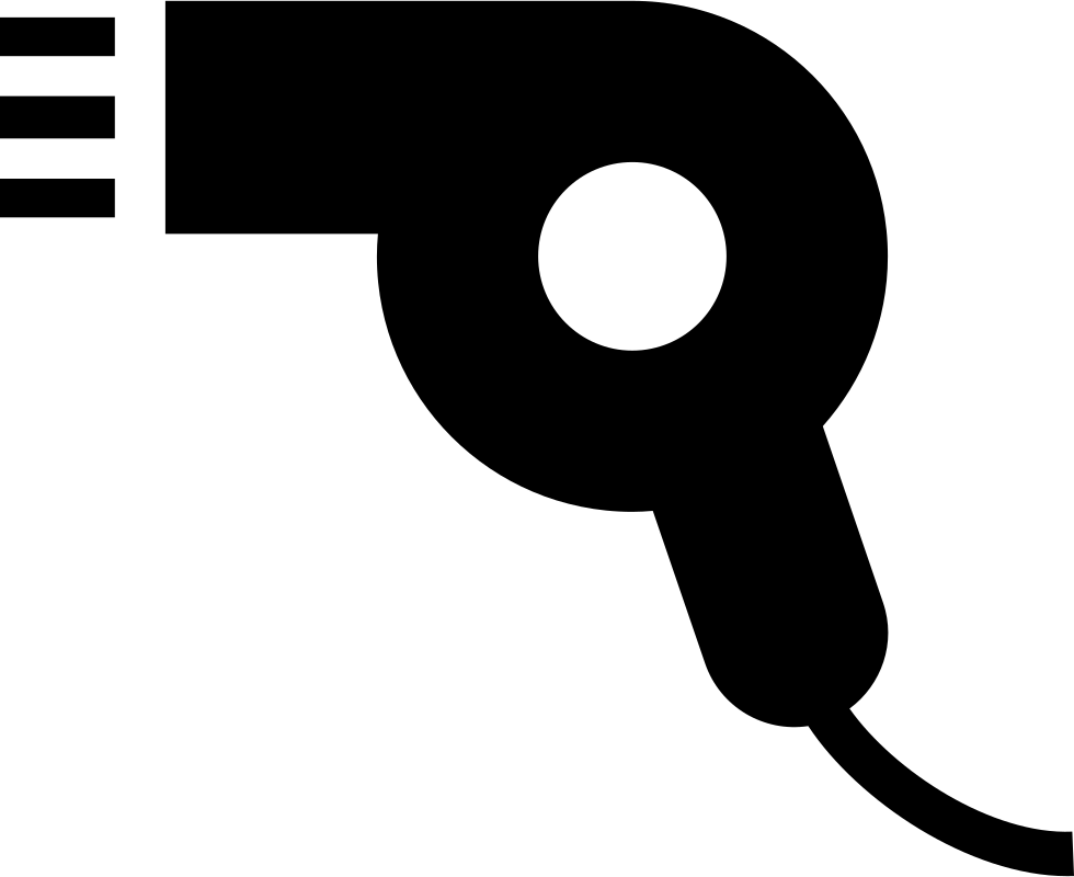 Hair Dryer Icon - Hair Dryer Icon Svg (980x800)