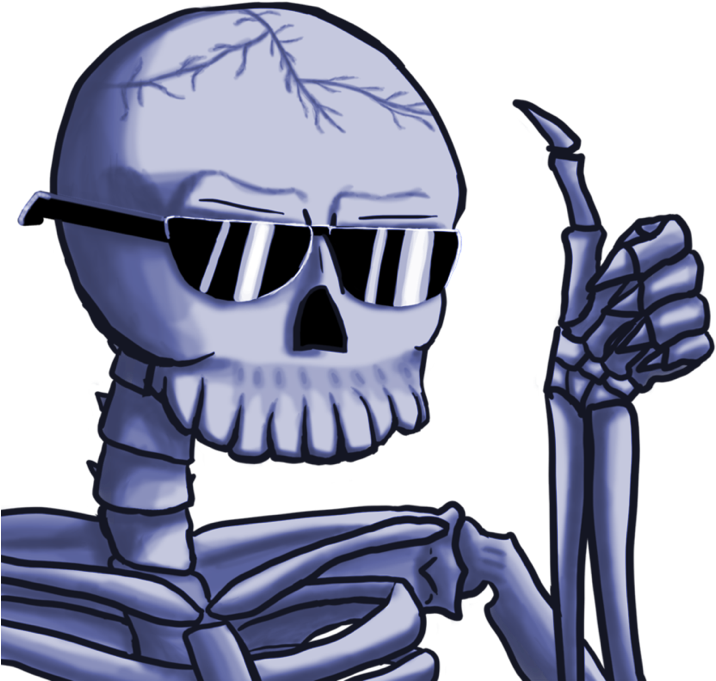 Death Ages Well - Skull (800x800)