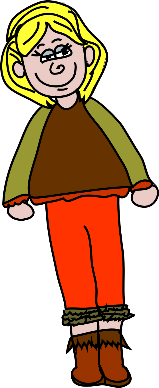 Woman - Illustration (557x1354)