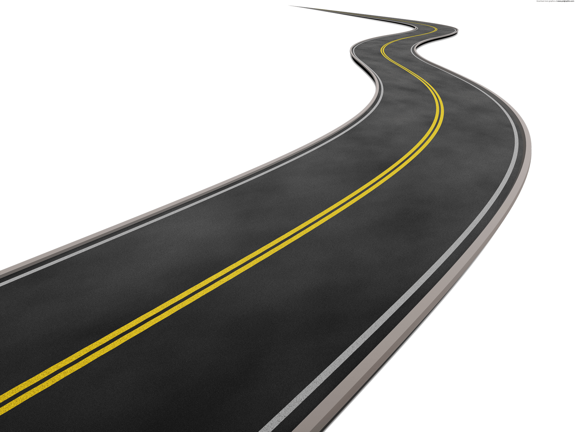 Highway Road Clip Art - Transparent Road Png (2000x1502)