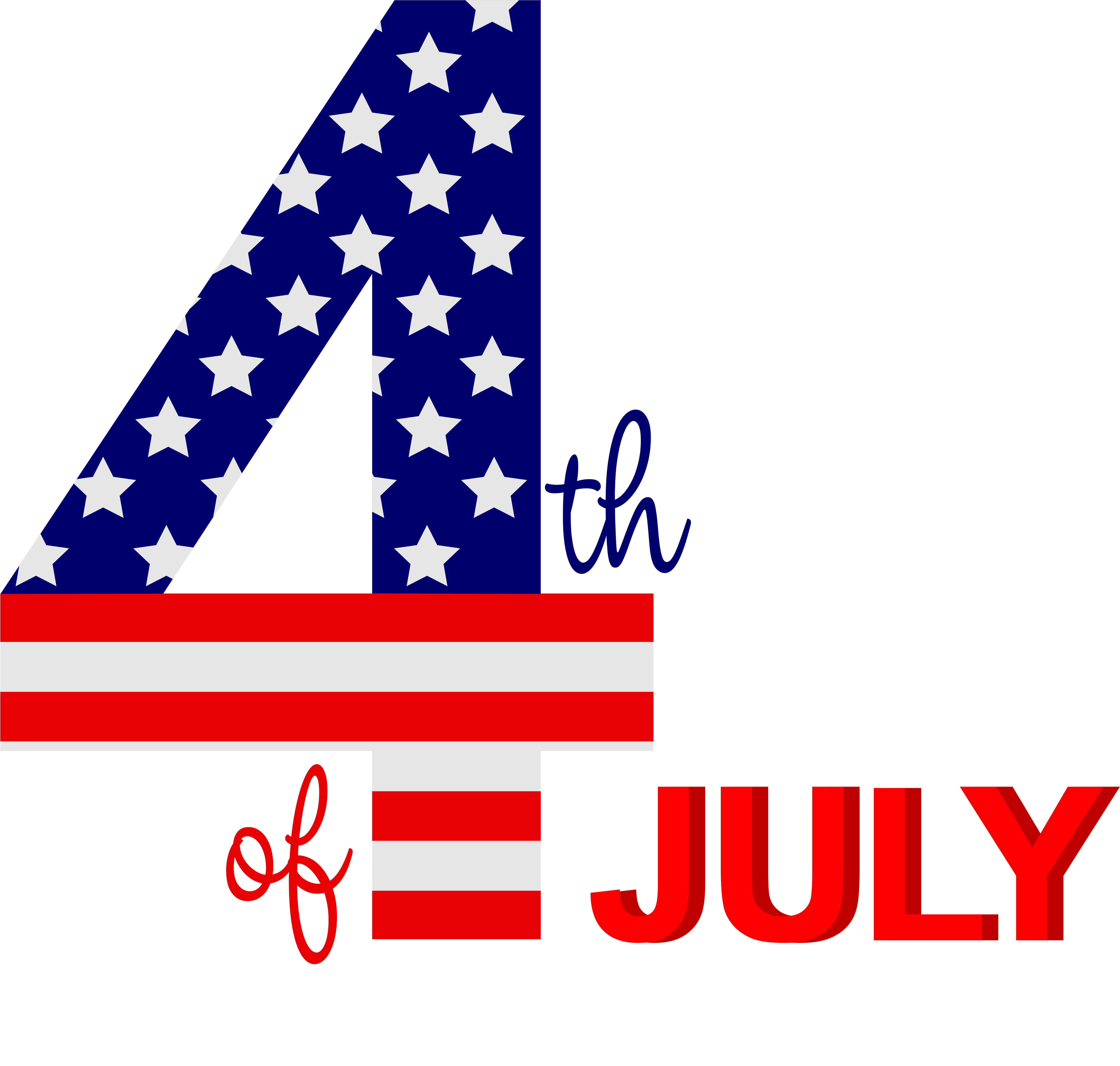 4th Of July Png Clip Art Image - Dr Seuss Fourth Of July (8000x7446)